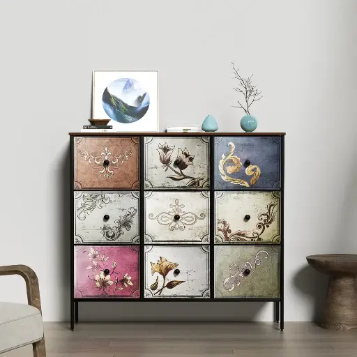 Levede 9 Chest of Drawers Storage Cabinet