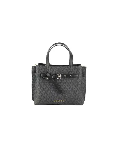 Michael Kors Emilia Small Satchel Bag - Signature PVC One Size Women