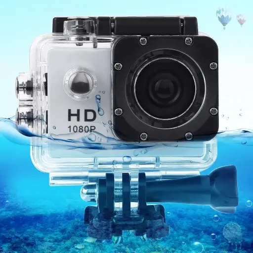 Waterproof Full Hd 1080P Sports Camcorder With Lcd And Case - Sj4000