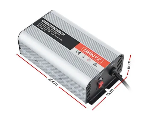 Giantz 12V Car Battery Charger Inverter 20 Amp ATV 4WD Boat Caravan Motorcycle