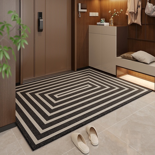 50*80cm Brown Style 4 Geometric Patterns Outdoor Entryway Mat
