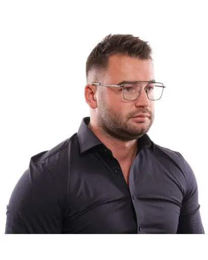 Yohji Yamamoto Men's Gray Optical Frames - One Size