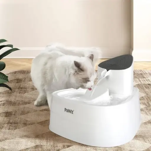 PaWz Electric Pet Water Fountain Drinking Dispenser Flowing Cycling Filter 3L
