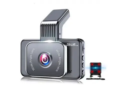 1440P WIFI GPS Dash Cam Dual Front and Rear Video DVR Recorder Night Vision Kit